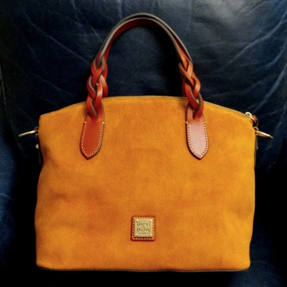 Dooney and Bourke Suede Satchel